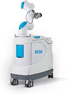 rosa robotic knee surgery machine