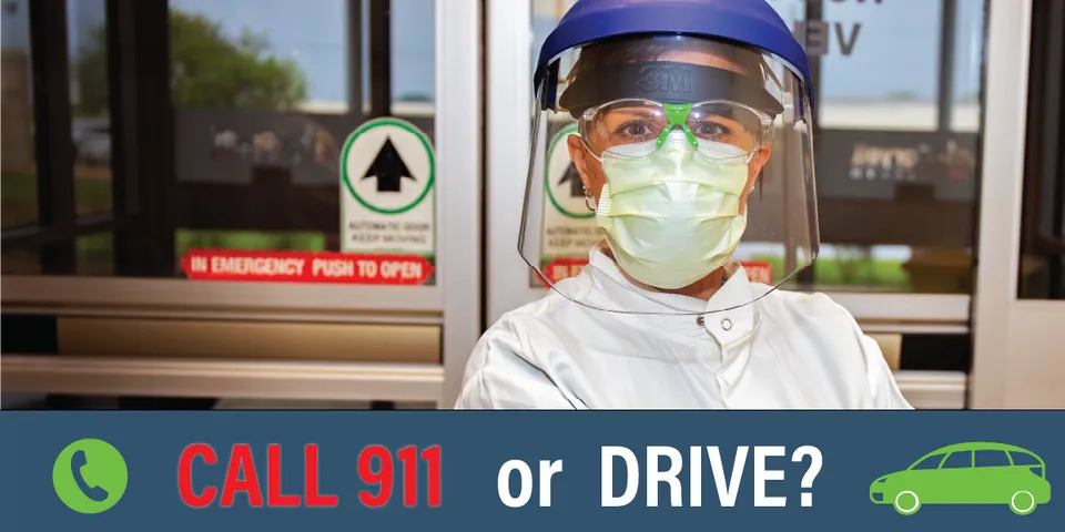 Getting to the ER Should You Drive or Call 911