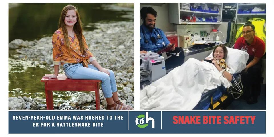 How a Paramedic Responded When His Daughter Was Bit by a Rattlesnake